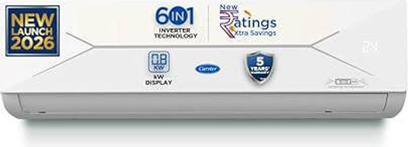 Carrier CAI18EE3R36F1 1.5 Ton 3 Star Inverter Split AC