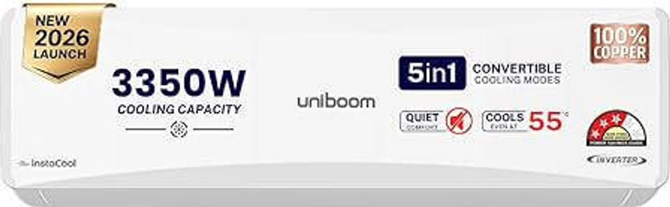 Uniboom RAS-1233N3-XD1E3 1 Ton 3 Star Split Air Conditioner