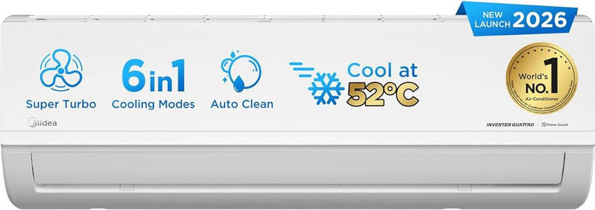 Midea MAI18SD3R36F1 1.5 Ton 3 Star Inverter Split Air Conditioner