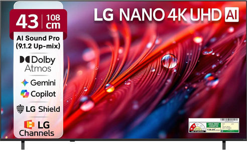 LG U8 AI 43NU870BPLA 43 inch UHD Smart LED TV