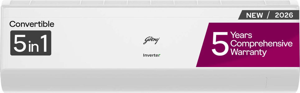 Godrej HIC 18J5TG 1.5 Ton 5 Star Inverter Air Conditioners Air Conditioner