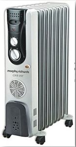 Morphy Richards OFR11 11 Fin 2500W Oil Filled Radiator Room Heater