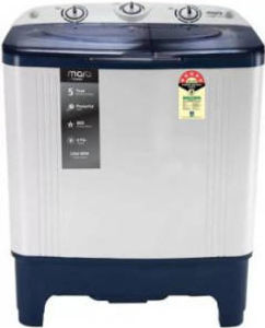 MarQ 6.5 Kg Semi Automatic Top Load Washing Machine (MQSA65H5B)