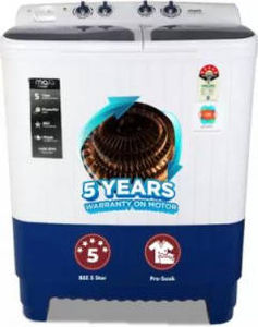 MarQ 8.5 Kg Semi Automatic Top Load Washing Machine (MQSA85H5B)