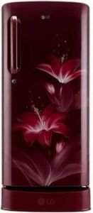 LG GL-D201ARGY 190 L 4 Star Inverter Direct Cool Single Door Refrigerator