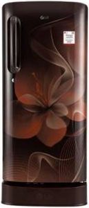 LG GL-D201AHDX 190 L 4 Star Direct Cool Single Door Refrigerator