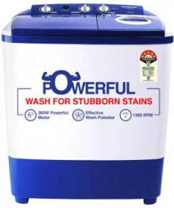 Panasonic 6.5 Kg Semi Automatic Top Load Washing Machine (NA-W65E5ARB)