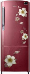 Samsung RR20T172YR2 192 L 3 Star Inverter Direct Cool Single Door Refrigerator