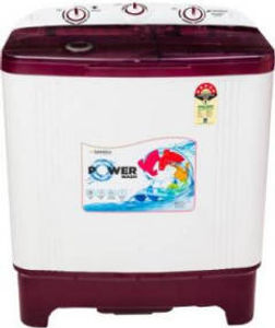 Sansui 6.5 Kg Semi Automatic Top Load Washing Machine (SISA65A5R)