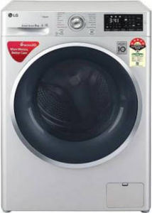 LG 8 Kg Fully Automatic Front Load Washing Machine (FHT1408ZNL)