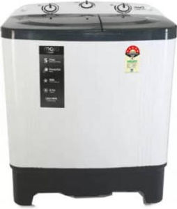 MarQ 6.5 Kg Semi Automatic Top Load Washing Machine (MQSA65H5G)