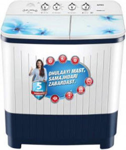 Intex 8.5 Kg Semi Automatic Top Load Washing Machine (IWMSGD85BL)