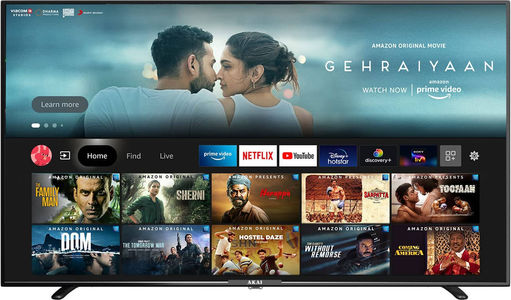 Akai AKLT32S-F6VSW 32 inch HD ready Smart LED TV