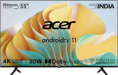 Acer I Series AR55AR2851UDFL 55 inch UHD Smart LED TV