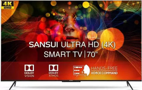 Sansui JSW70ASUHDFF 70 inch UHD Smart LED TV