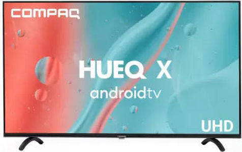 Compaq HUEQ X CQV55AX1UD 55 inch UHD Smart LED TV