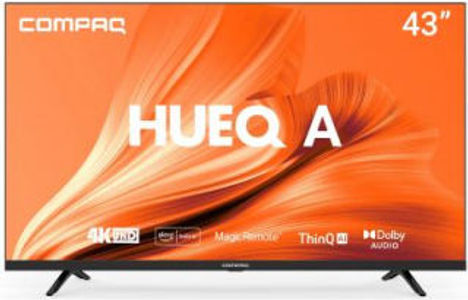 Compaq HUEQ A CQW43UD 43 inch UHD Smart LED TV
