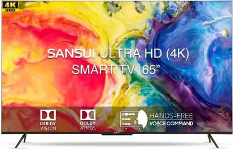 Sansui JSW65ASUHDFF 65 inch UHD Smart LED TV