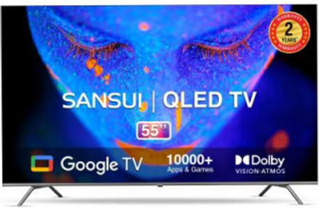 Sansui JSW55GSQLED 55 inch UHD Smart QLED TV