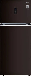 LG GL-T422VRSX 423 L 3 Star Inverter Frost Free Double Door Refrigerator
