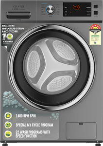 Croma 8.5 Kg Fully Automatic Front Load Washing Machine (CRLWFL0855W7904)