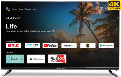 Cellecor S65 65 inch UHD Smart LED TV