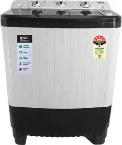 MarQ 7.5 Kg Semi Automatic Top Load Washing Machine (MQSA755NNNDW)