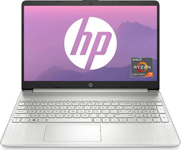 HP 15s-ey2001AU (8H969PA) Laptop (15.6 Inch | AMD Octa Core Ryzen 7 | 16 GB | Windows 11 | 512 GB SSD)