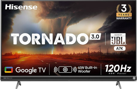 Hisense Tornado 65A7K 65 inch UHD Smart LED TV