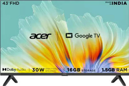 Acer I Series AR43GR2841FDFL 43 inch Full HD Smart LED TV