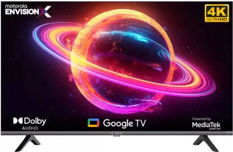 Motorola EnvisionX 43UHDGDMBSXP 43 inch UHD Smart LED TV