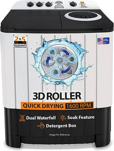 White Westinghouse 11 Kg Semi Automatic Top Load Washing Machine (SFW1100)