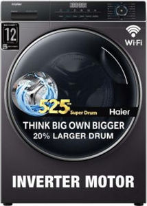 Haier 8 Kg Fully Automatic Front Load Washing Machine (HW80-IM12929CS8U1)