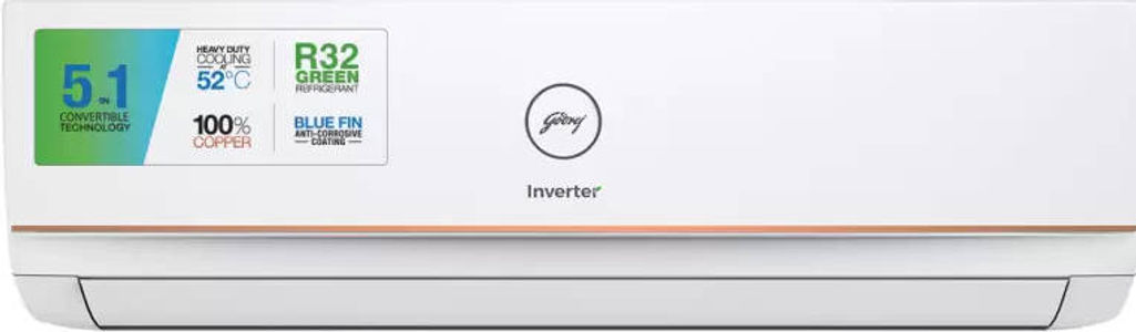 Godrej AC 1T EI 12TINV5R32-GWA 1 Ton 5 Star Inverter Air Conditioners Air Conditioner