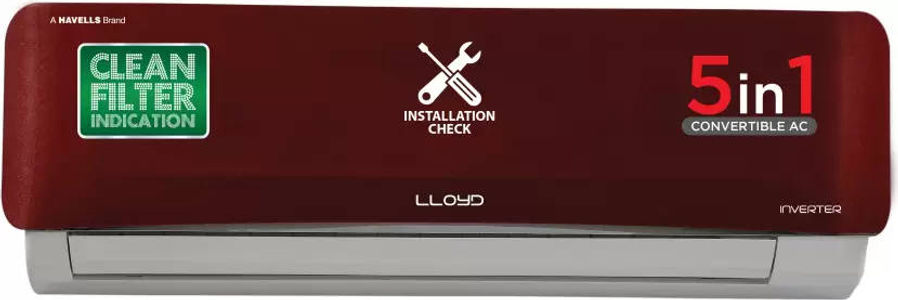 Lloyd GLS18I3FRCEV 1.5 Ton 3 Star Inverter Air Conditioners Air Conditioner