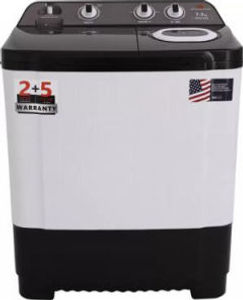 White Westinghouse 7.5 Kg Semi Automatic Top Load Washing Machine (SFW7500)