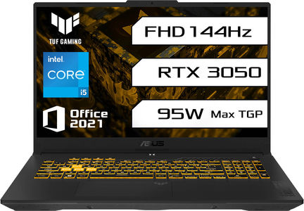 ASUS TUF Gaming F17 FX707ZC4-HX048WS Laptop