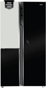 Haier HRT-683KWG-P 598 L Inverter Frost Free Side By Side Door Refrigerator