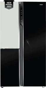 Haier HRT-683KWG-P 598 L 3 Star Inverter Frost Free Side By Side Door Refrigerator