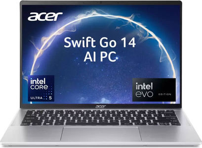Acer Swift Go AI SFG14-72T (NX.KR0SI.001) 14 SFG14-72T (NX.KR0SI.001) Laptop (14 Inch | Intel Core Ultra 5 | 16 GB | Windows 11 | 512 GB SSD)