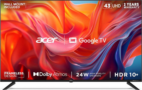 Acer AR43GT2851UDFL 43 inch UHD Smart LED TV