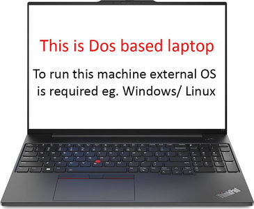 Lenovo ThinkPad E16 G1 (21JN004DIG) Laptop (16 Inch | Core i3 13th Gen | 8 GB | DOS | 512 GB SSD)