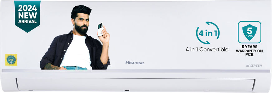 Hisense AS-12TR4R3BP1 1 Ton 3 Star Inverter Air Conditioners Air Conditioner