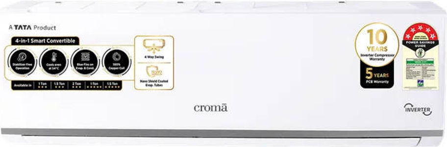 Croma CRLA012INF283260 1 Ton 5 Star Split Air Conditioner