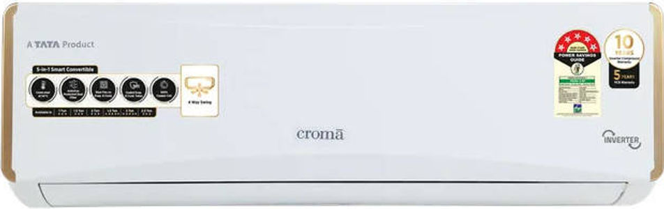 Croma CRLA018INF255958 1.5 Ton 5 Star Inverter Split Air Conditioner