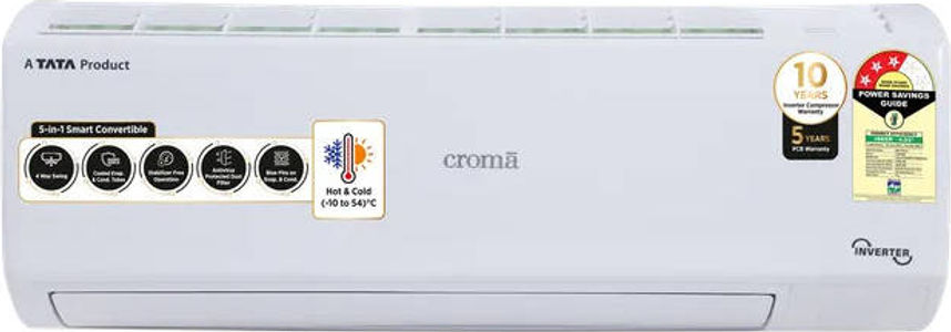 Croma CRLAH18IND170266 1.5 Ton 3 Star Split Air Conditioner