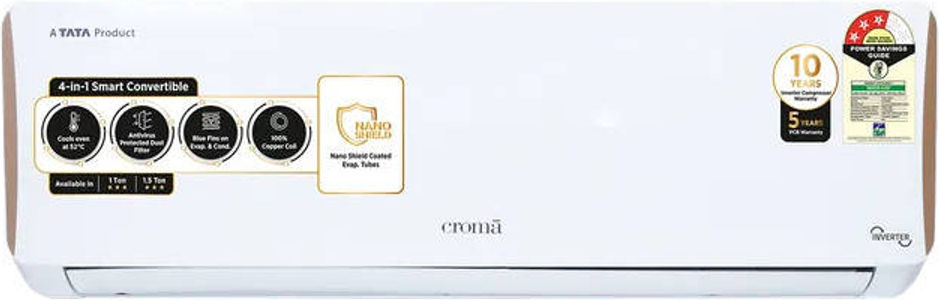 Croma CRLA012IND199453 1 Ton 3 Star Split Air Conditioner