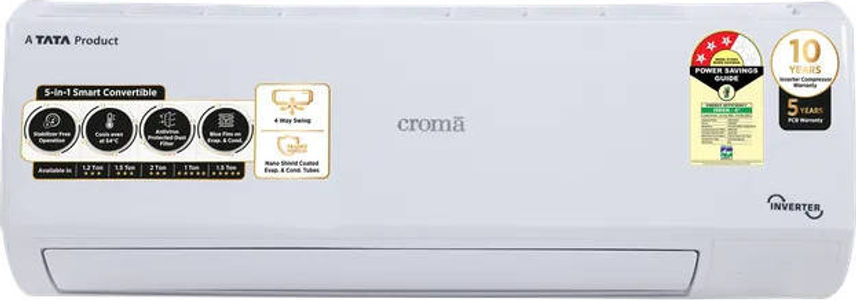 Croma CRLA014IND170267 1.2 Ton 3 Star Split Air Conditioner