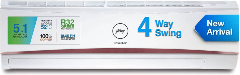 Godrej EI 24LINV5R32-WWR 2 Ton 5 Star Inverter Split Air Conditioner