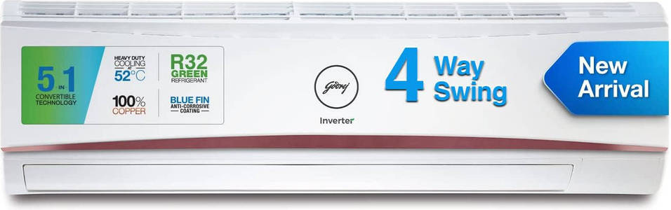 Godrej EI 24LINV5R32-WWR 2 Ton 5 Star Inverter Air Conditioners Air Conditioner